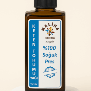 Keten Tohumu Yağı Soğuk Pres Doğal Yağ
