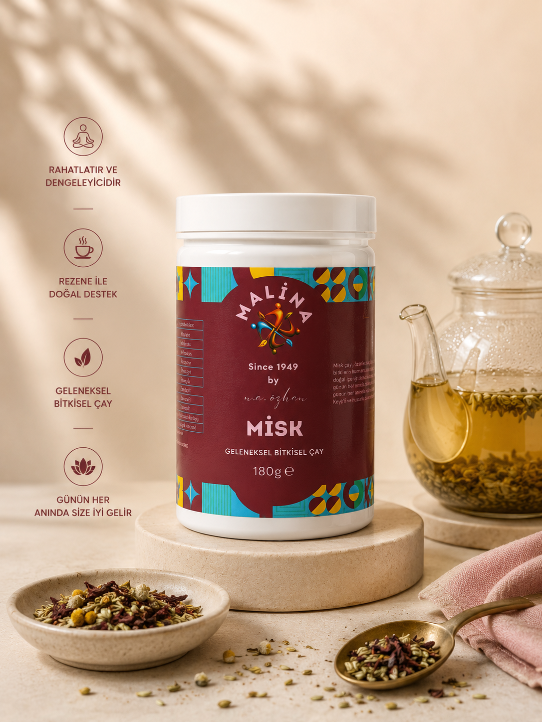 Misk Çayı Bitkisel Rahatlatıcı Çay